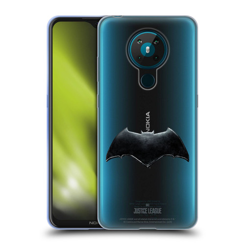 Justice League Movie Logos Batman Soft Gel Case for Nokia 5.3