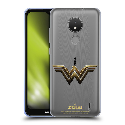 Justice League Movie Logos Wonder Woman Soft Gel Case for Nokia C21
