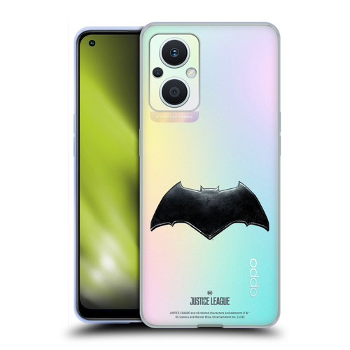 Justice League Movie Logos Batman Soft Gel Case for OPPO Reno8 Lite
