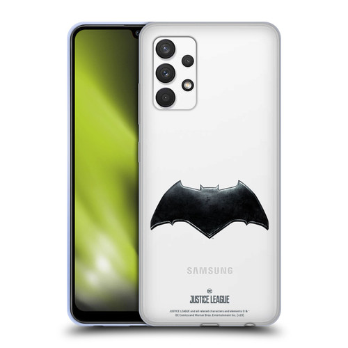 Justice League Movie Logos Batman Soft Gel Case for Samsung Galaxy A32 (2021)