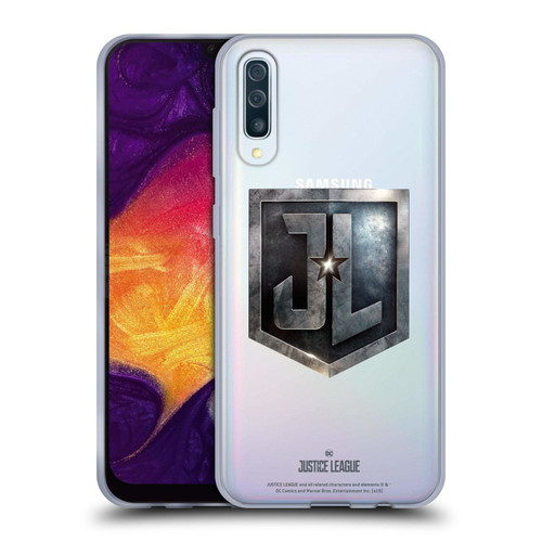 Justice League Movie Logos JL Badge Soft Gel Case for Samsung Galaxy A50/A30s (2019)