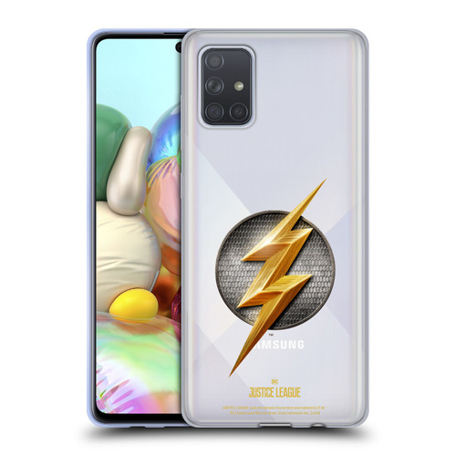 Justice League Movie Logos The Flash Soft Gel Case for Samsung Galaxy A71 (2019)