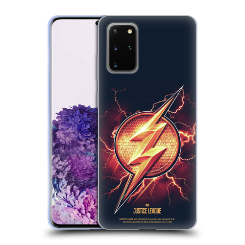 Justice League Movie Logos The Flash 2 Soft Gel Case for Samsung Galaxy S20+ / S20+ 5G