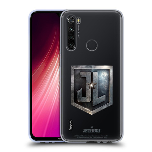 Justice League Movie Logos JL Badge Soft Gel Case for Xiaomi Redmi Note 8T