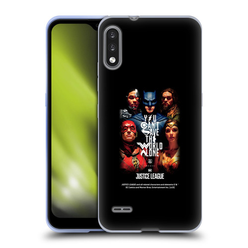 Justice League Movie Posters You Can't Save Soft Gel Case for LG K22