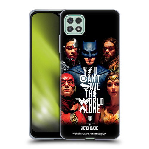 Justice League Movie Posters You Can't Save Soft Gel Case for Samsung Galaxy A22 5G / F42 5G (2021)