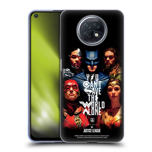 Justice League Movie Posters You Can't Save Soft Gel Case for Xiaomi Redmi Note 9T 5G