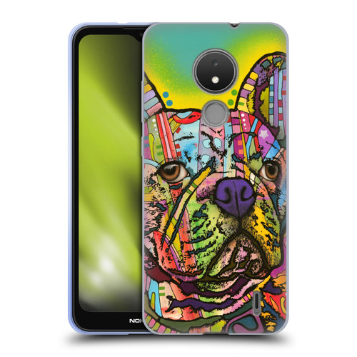 Dean Russo Dogs French Bulldog Soft Gel Case for Nokia C21