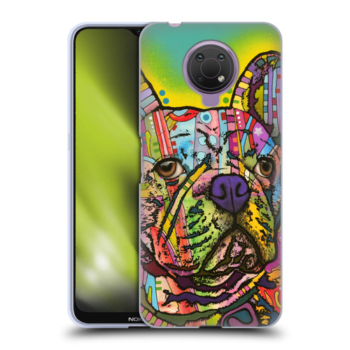 Dean Russo Dogs French Bulldog Soft Gel Case for Nokia G10