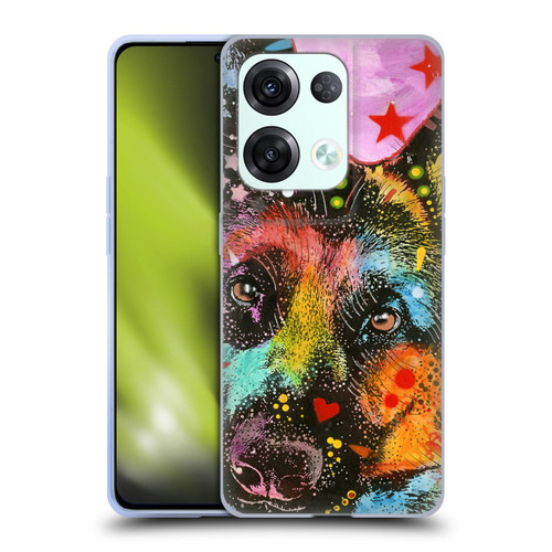 Dean Russo Dogs German Shepherd Soft Gel Case for OPPO Reno8 Pro