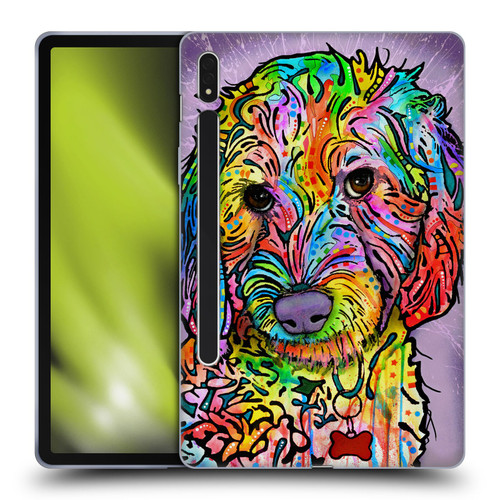 Dean Russo Dogs 3 Sweet Poodle Soft Gel Case for Samsung Galaxy Tab S8