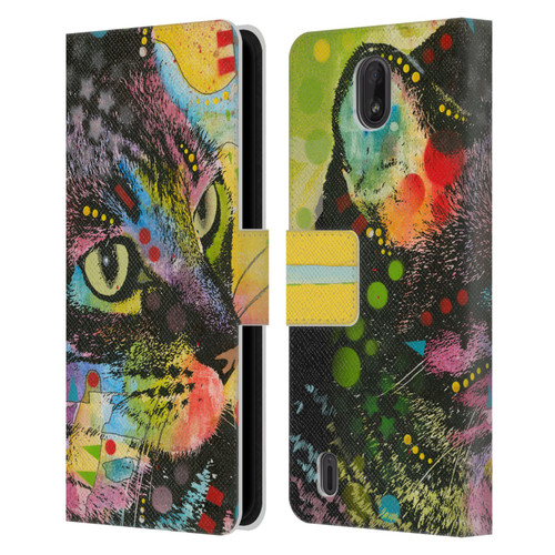 Dean Russo Cats Napy Leather Book Wallet Case Cover For Nokia C01 Plus/C1 2nd Edition