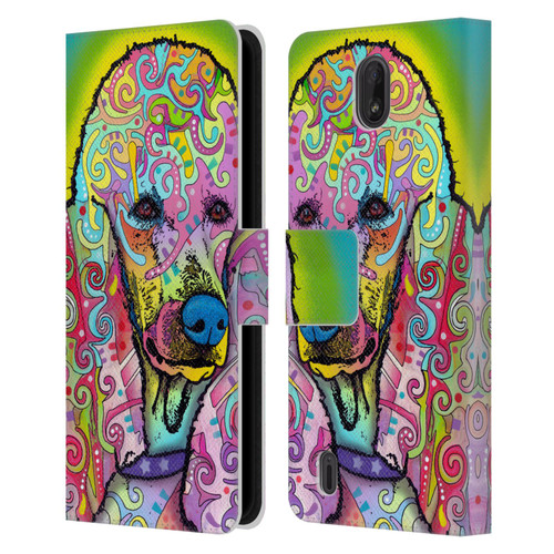 Dean Russo Dogs 3 Poodle Leather Book Wallet Case Cover For Nokia C01 Plus/C1 2nd Edition
