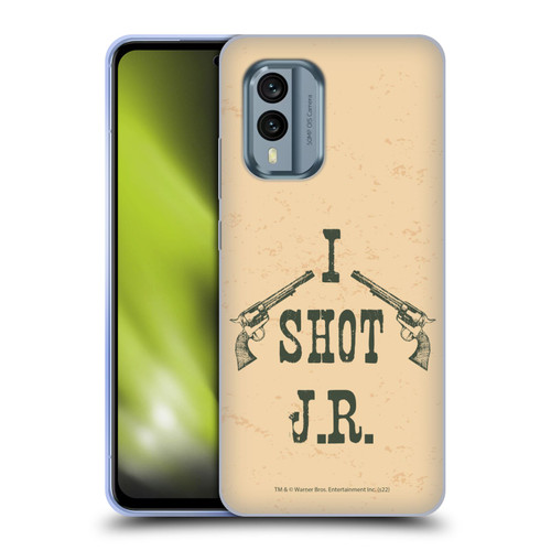 Dallas: Television Series Graphics Typography Soft Gel Case for Nokia X30