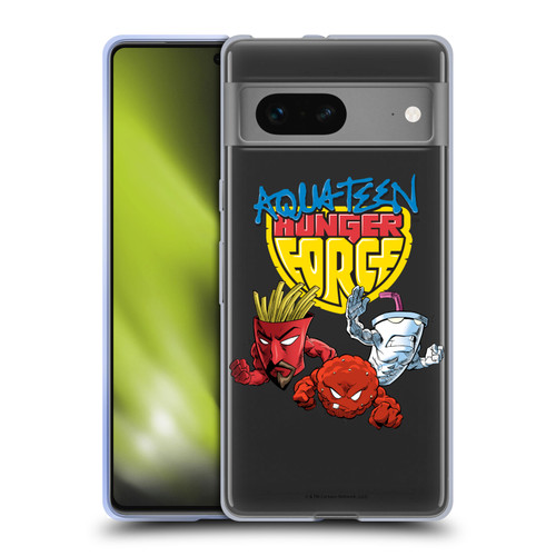 Aqua Teen Hunger Force Graphics Group Soft Gel Case for Google Pixel 7