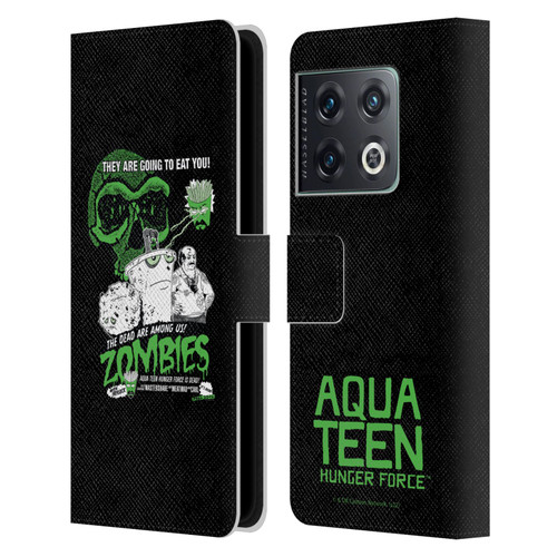 Aqua Teen Hunger Force Graphics They Are Going To Eat You Leather Book Wallet Case Cover For OnePlus 10 Pro