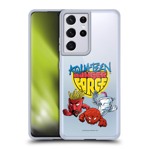 Aqua Teen Hunger Force Graphics Group Soft Gel Case for Samsung Galaxy S21 Ultra 5G