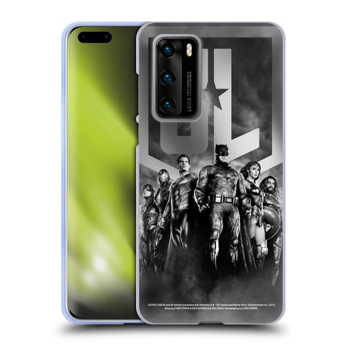 Zack Snyder's Justice League Snyder Cut Character Art Group Logo Soft Gel Case for Huawei P40 5G