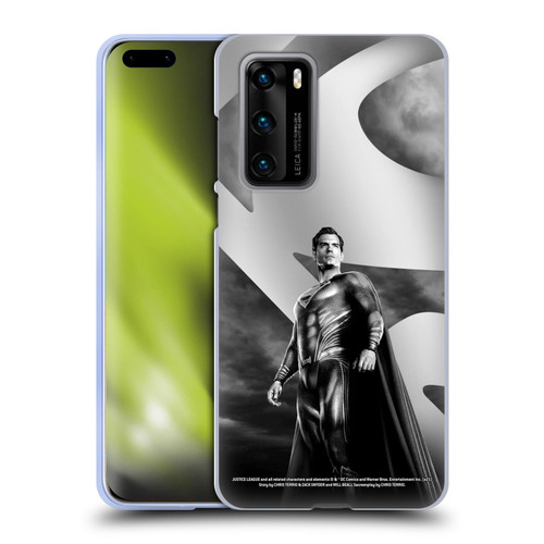 Zack Snyder's Justice League Snyder Cut Character Art Superman Soft Gel Case for Huawei P40 5G