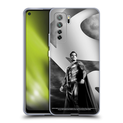 Zack Snyder's Justice League Snyder Cut Character Art Superman Soft Gel Case for Huawei Nova 7 SE/P40 Lite 5G