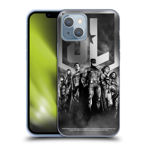 Zack Snyder's Justice League Snyder Cut Character Art Group Logo Soft Gel Case for Apple iPhone 14