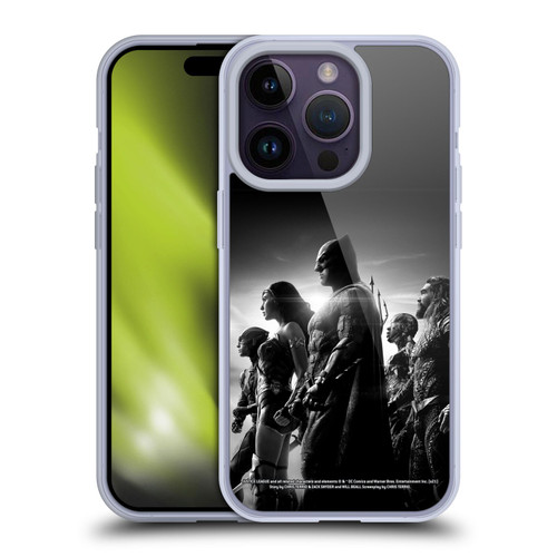 Zack Snyder's Justice League Snyder Cut Character Art Group Soft Gel Case for Apple iPhone 14 Pro