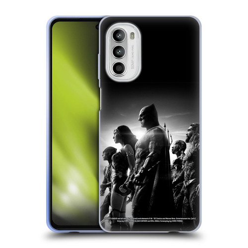 Zack Snyder's Justice League Snyder Cut Character Art Group Soft Gel Case for Motorola Moto G52