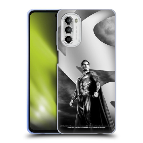 Zack Snyder's Justice League Snyder Cut Character Art Superman Soft Gel Case for Motorola Moto G52