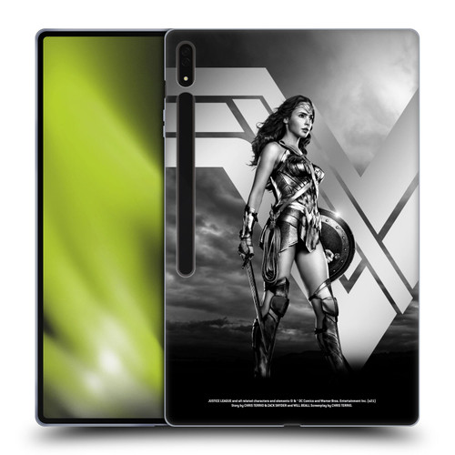 Zack Snyder's Justice League Snyder Cut Character Art Wonder Woman Soft Gel Case for Samsung Galaxy Tab S8 Ultra