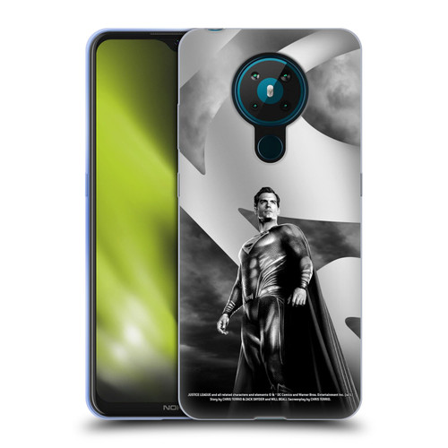 Zack Snyder's Justice League Snyder Cut Character Art Superman Soft Gel Case for Nokia 5.3