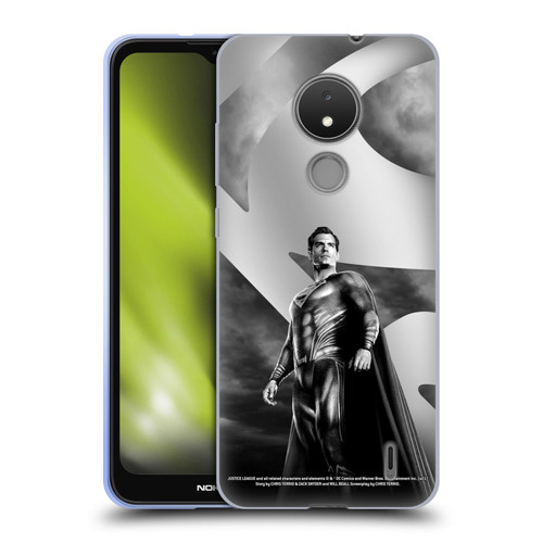 Zack Snyder's Justice League Snyder Cut Character Art Superman Soft Gel Case for Nokia C21