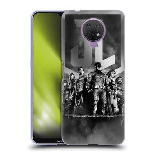 Zack Snyder's Justice League Snyder Cut Character Art Group Logo Soft Gel Case for Nokia G10