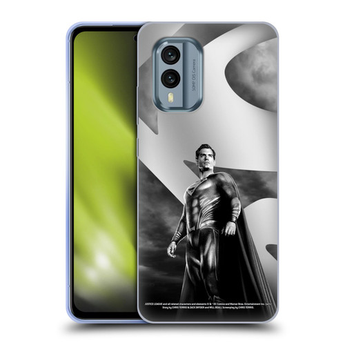 Zack Snyder's Justice League Snyder Cut Character Art Superman Soft Gel Case for Nokia X30