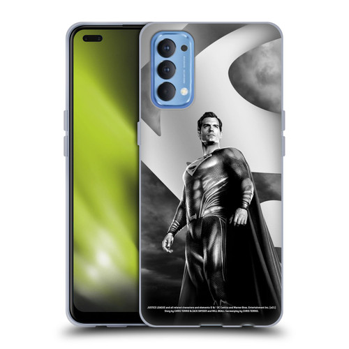 Zack Snyder's Justice League Snyder Cut Character Art Superman Soft Gel Case for OPPO Reno 4 5G