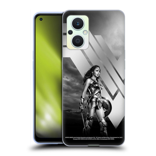 Zack Snyder's Justice League Snyder Cut Character Art Wonder Woman Soft Gel Case for OPPO Reno8 Lite