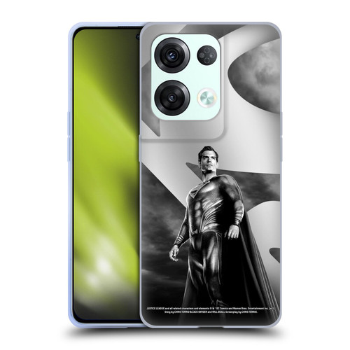 Zack Snyder's Justice League Snyder Cut Character Art Superman Soft Gel Case for OPPO Reno8 Pro
