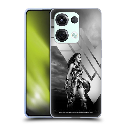 Zack Snyder's Justice League Snyder Cut Character Art Wonder Woman Soft Gel Case for OPPO Reno8 Pro