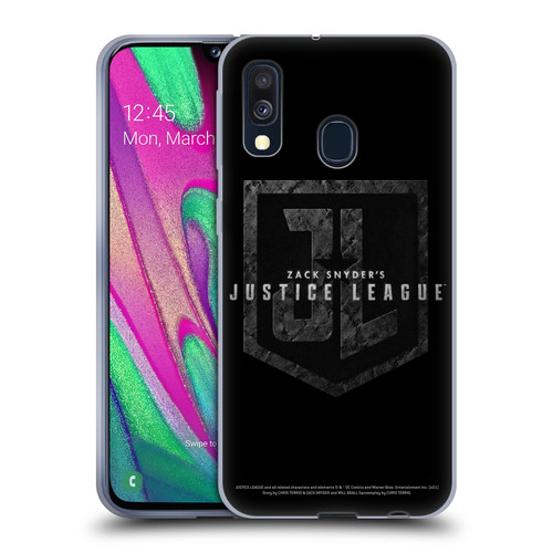 Zack Snyder's Justice League Snyder Cut Character Art Logo Soft Gel Case for Samsung Galaxy A40 (2019)