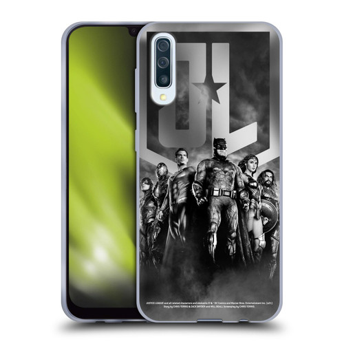Zack Snyder's Justice League Snyder Cut Character Art Group Logo Soft Gel Case for Samsung Galaxy A50/A30s (2019)