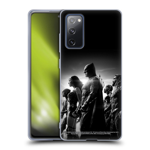 Zack Snyder's Justice League Snyder Cut Character Art Group Soft Gel Case for Samsung Galaxy S20 FE / 5G