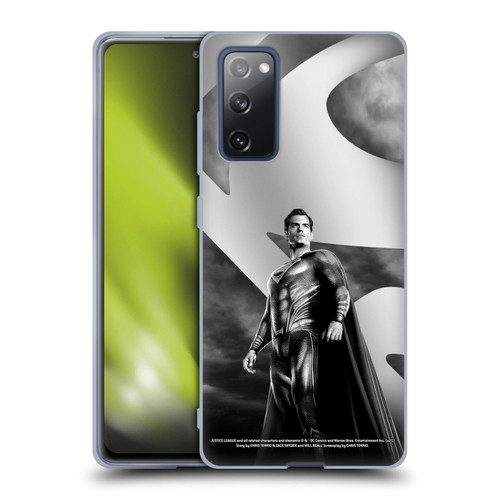 Zack Snyder's Justice League Snyder Cut Character Art Superman Soft Gel Case for Samsung Galaxy S20 FE / 5G