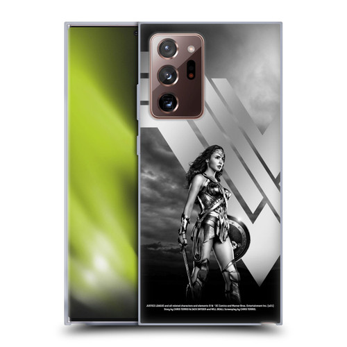 Zack Snyder's Justice League Snyder Cut Character Art Wonder Woman Soft Gel Case for Samsung Galaxy Note20 Ultra / 5G