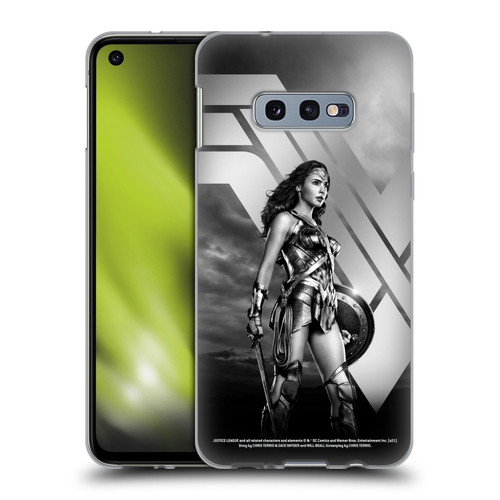 Zack Snyder's Justice League Snyder Cut Character Art Wonder Woman Soft Gel Case for Samsung Galaxy S10e