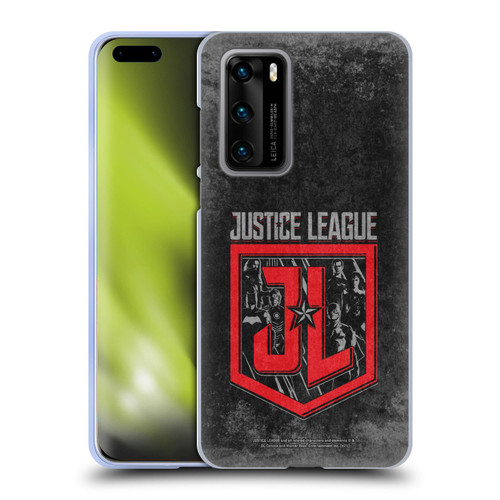 Zack Snyder's Justice League Snyder Cut Composed Art Group Logo Soft Gel Case for Huawei P40 5G