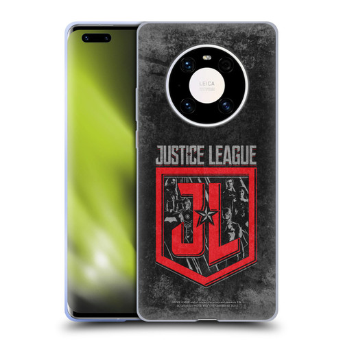 Zack Snyder's Justice League Snyder Cut Composed Art Group Logo Soft Gel Case for Huawei Mate 40 Pro 5G