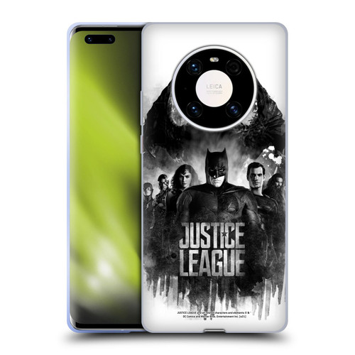 Zack Snyder's Justice League Snyder Cut Composed Art Group Watercolour Soft Gel Case for Huawei Mate 40 Pro 5G