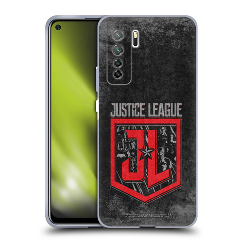 Zack Snyder's Justice League Snyder Cut Composed Art Group Logo Soft Gel Case for Huawei Nova 7 SE/P40 Lite 5G