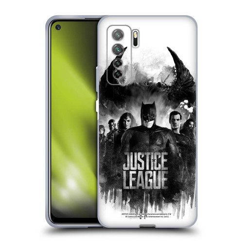 Zack Snyder's Justice League Snyder Cut Composed Art Group Watercolour Soft Gel Case for Huawei Nova 7 SE/P40 Lite 5G