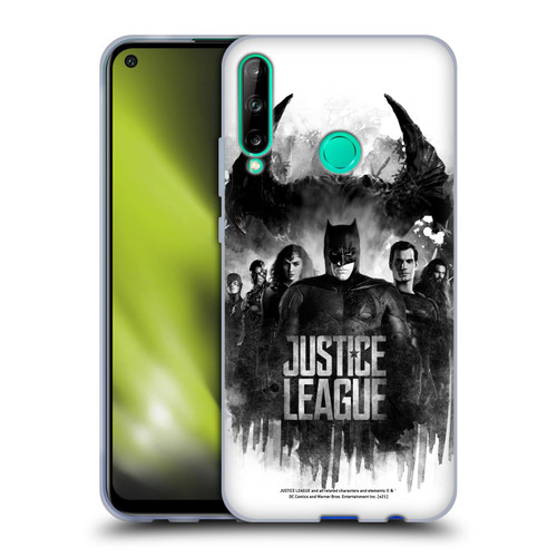 Zack Snyder's Justice League Snyder Cut Composed Art Group Watercolour Soft Gel Case for Huawei P40 lite E