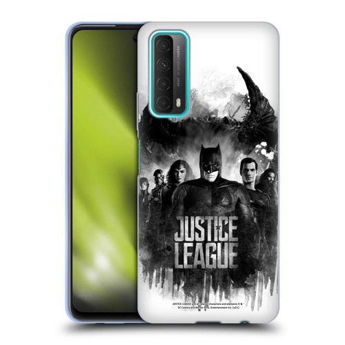 Zack Snyder's Justice League Snyder Cut Composed Art Group Watercolour Soft Gel Case for Huawei P Smart (2021)